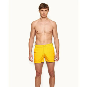 Orlebar Brown concealed-front fastening swim shorts
